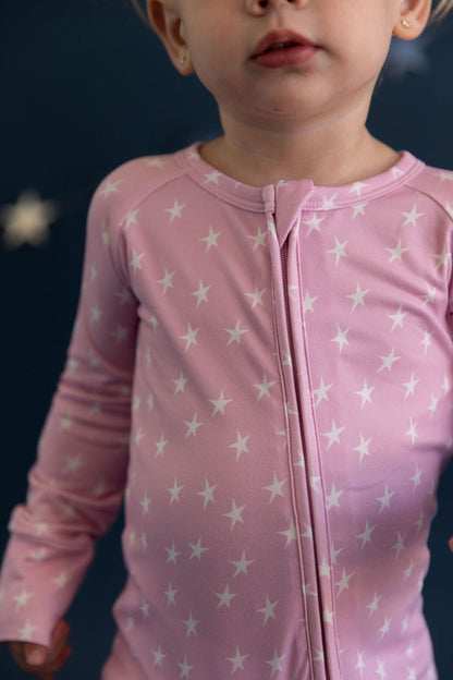 PINK STARS | ZIPPER ONE PIECE