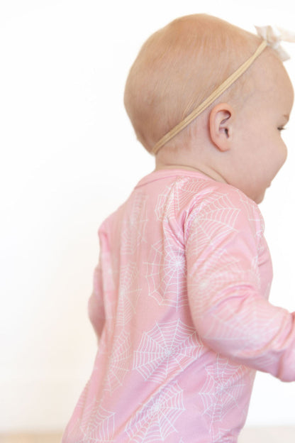 PINK WEBS | ZIPPER ONE PIECE
