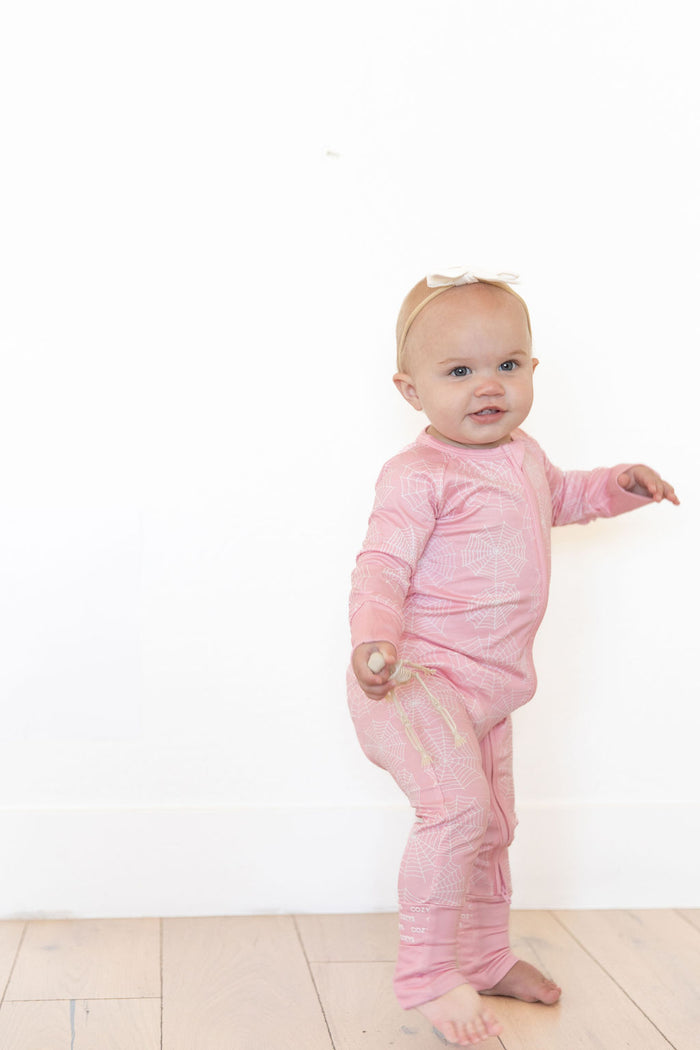 PINK WEBS | ZIPPER ONE PIECE