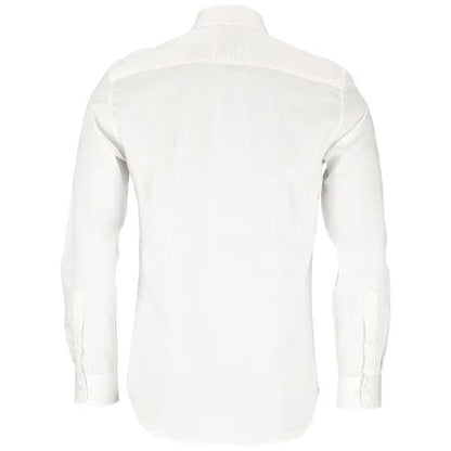 Polo Mens Custom Fit Greig Long Sleeve Shirt White | Polo