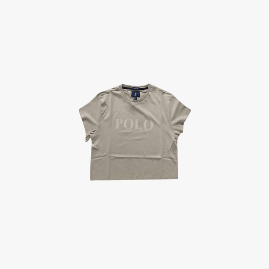 Polo Mens Logo Short Sleeve Tee Stone | Polo
