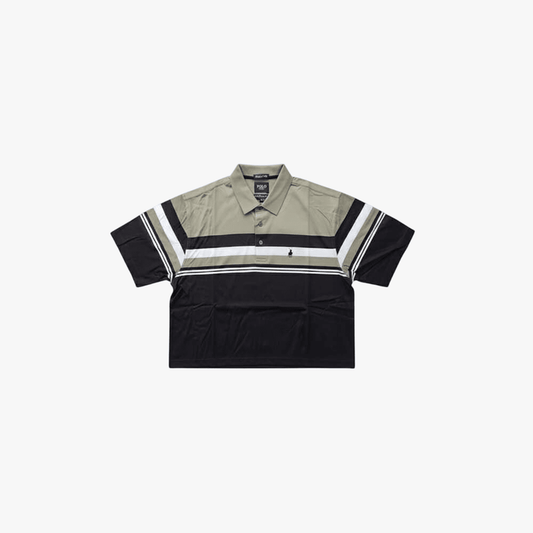 Polo Mens Stripe Mercerised Short Sleeve Golfer Fatigue | Polo