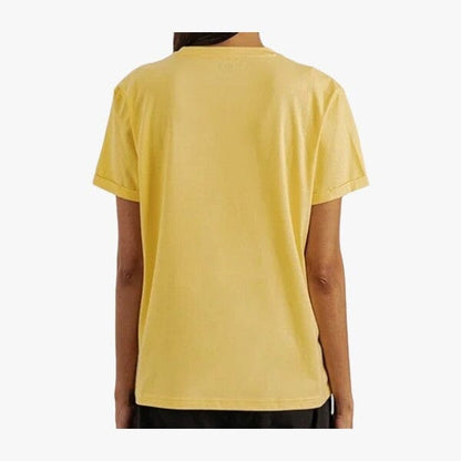 Polo Womens Olivia Embroid Short Sleeve Tee Yellow Polo