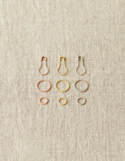 Cocoknits Precious Metal Stitch Markers - 66497322 | Accessories at Michigan Fine Yarns