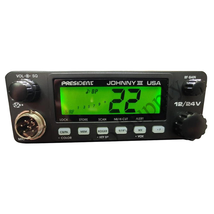 President CB Radio - President Johnny III CB Radio - CB Radio Supply