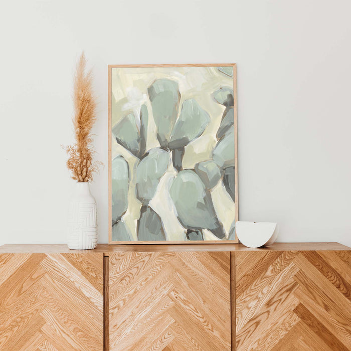 Prickly Pear Neutral Painting - Jetty Home