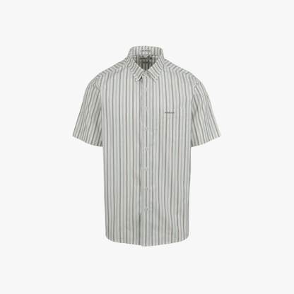 Pringle Mens Larry Short Sleeve Classic Shirt White | Pringle