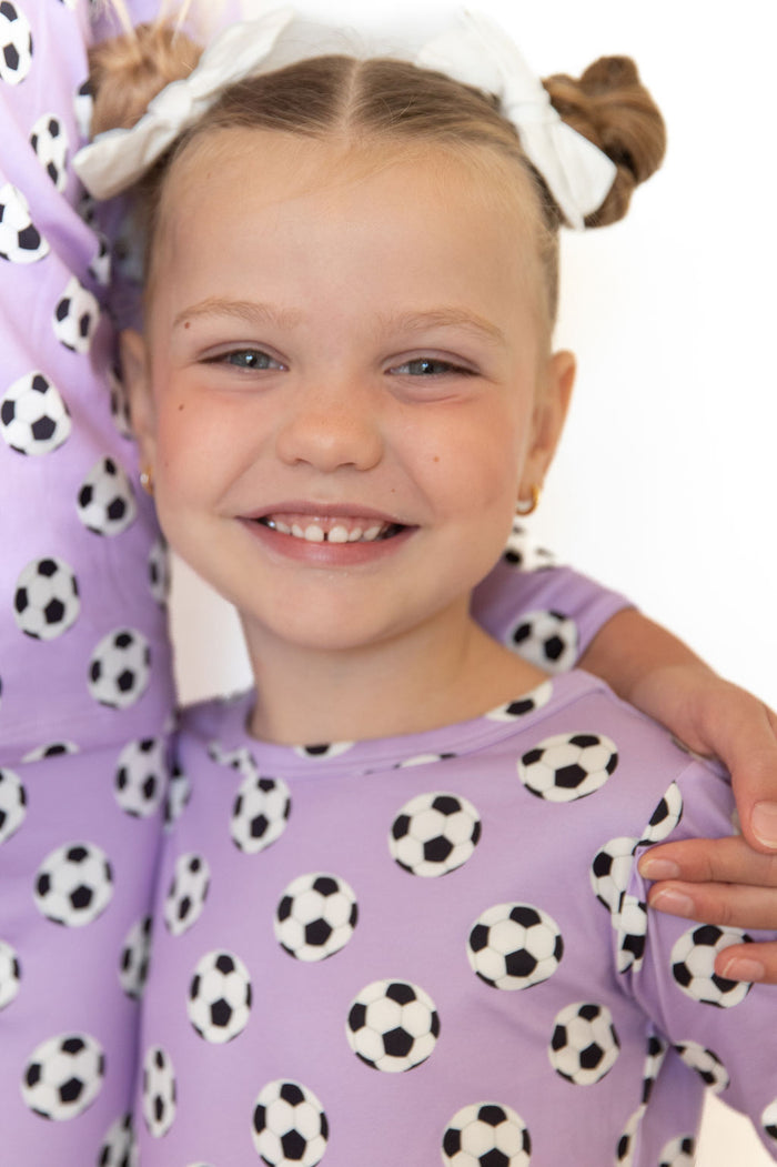 PURPLE SOCCER | LONG SLEEVE