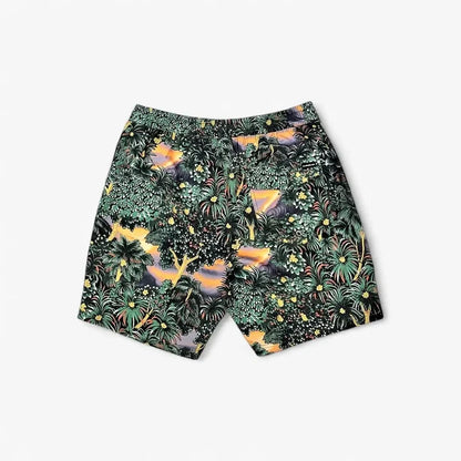 Quiksilver Mens Surfsilk Straight Volley 17" India Ink Hidden Gem | Quiksilver