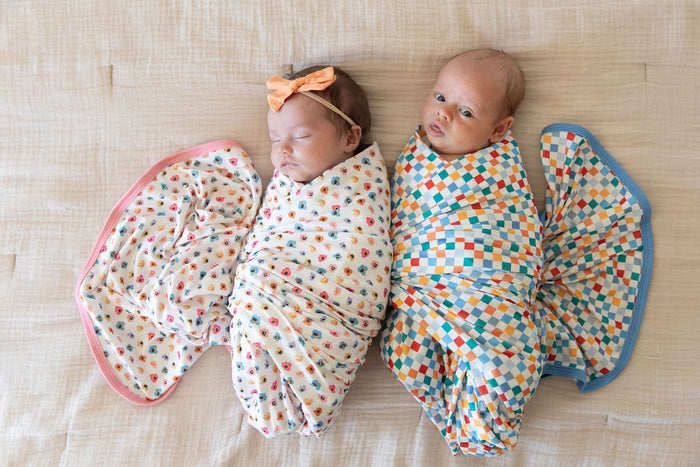 RAINBOW FLORAL | SWADDLE