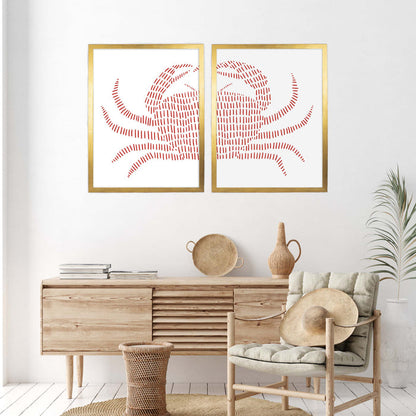 Red Crab - Set of 2 - Jetty Home