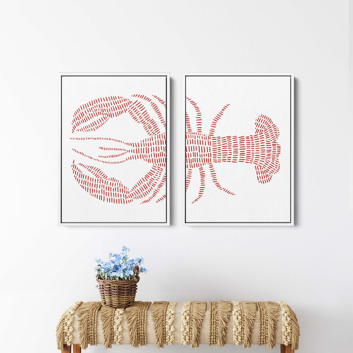 8"x10" / Canvas Set / White