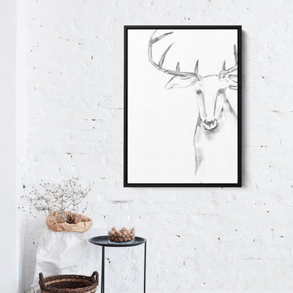 Reindeer Illustration - Jetty Home