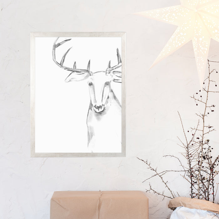 5"x7" / Art Print / Antique Silver