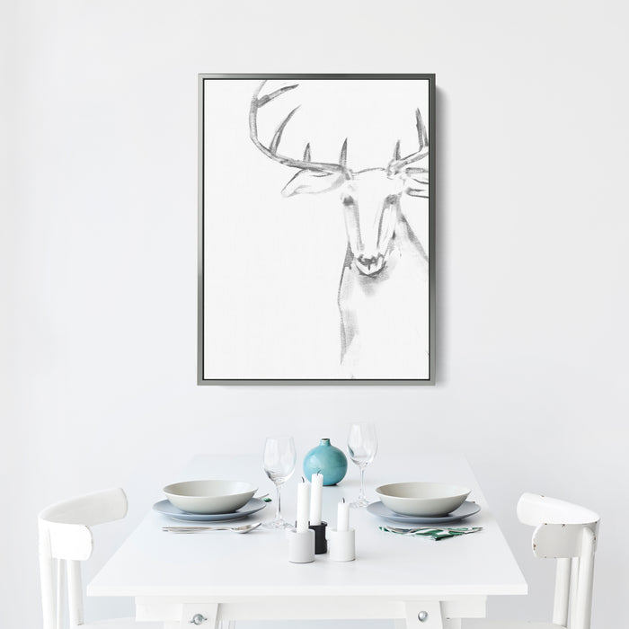 8"x10" / Canvas / Antique Silver
