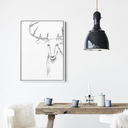Reindeer Illustration - Jetty Home