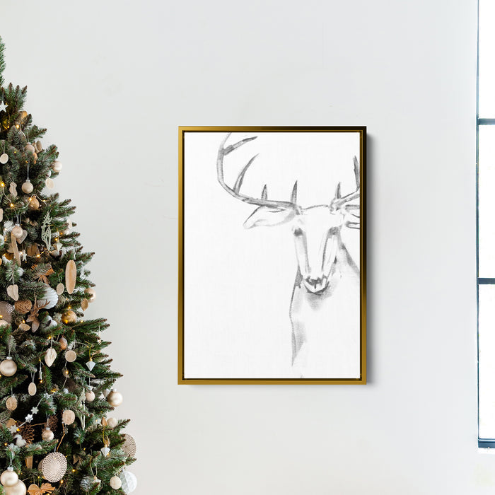 Reindeer Illustration - Jetty Home