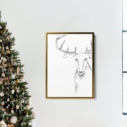 Reindeer Illustration - Jetty Home