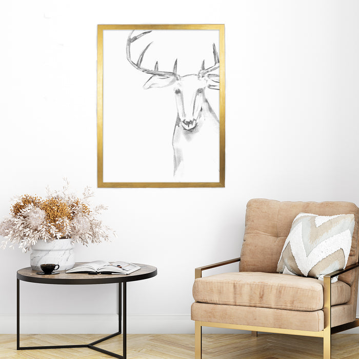 5"x7" / Art Print / Antique Gold