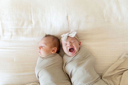 RIBBED SOLID TAN | SWADDLE