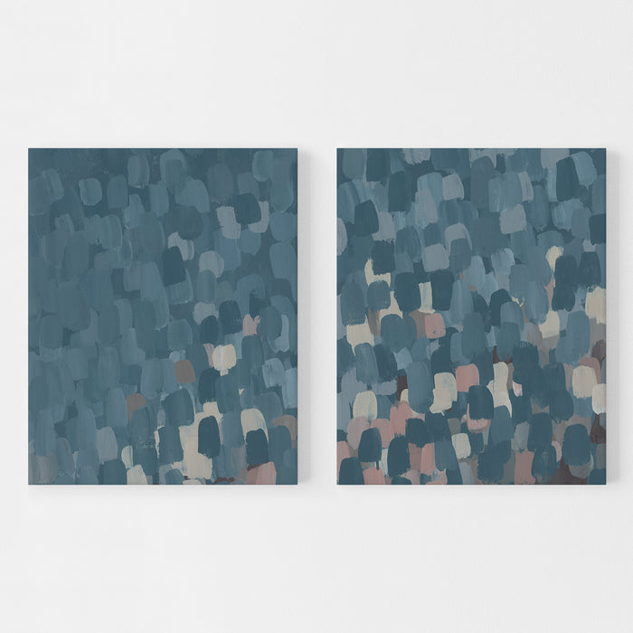 Rippled - Set of 2  - Art Prints or Canvases - Jetty Home