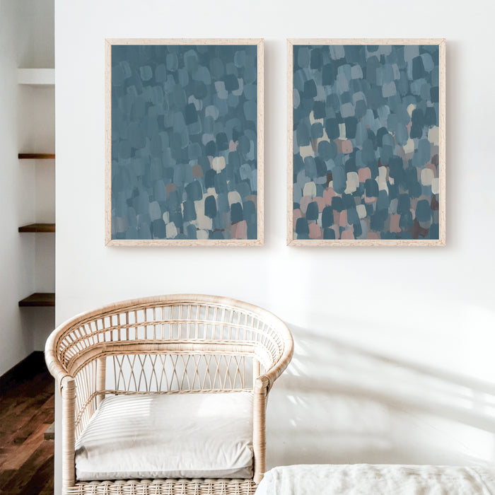 Rippled - Set of 2  - Art Prints or Canvases - Jetty Home
