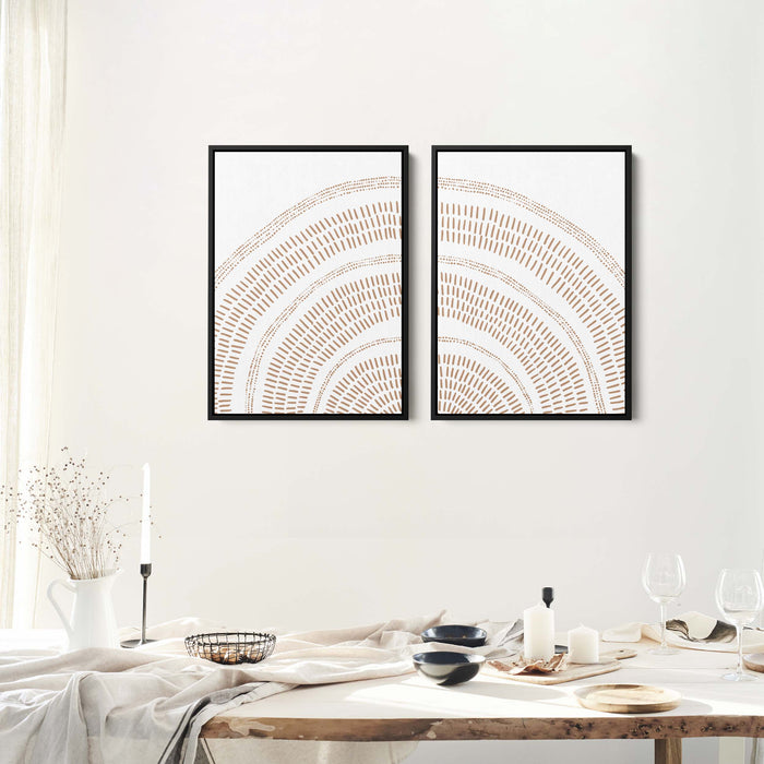 8"x10" / Canvas Set / Black