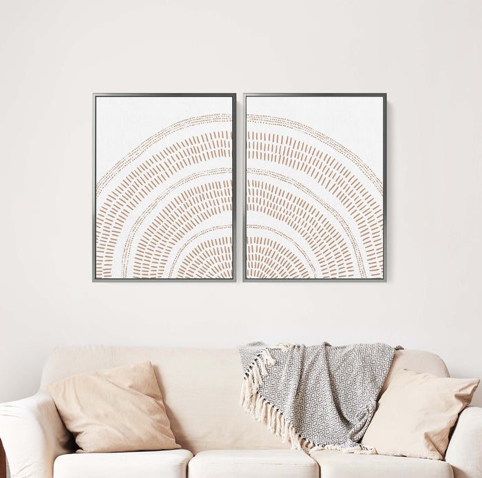 8"x10" / Canvas Set / Antique Silver
