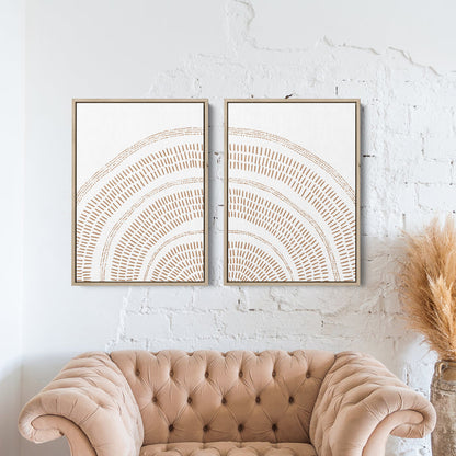 11"x14" / Canvas Set / Natural Wood