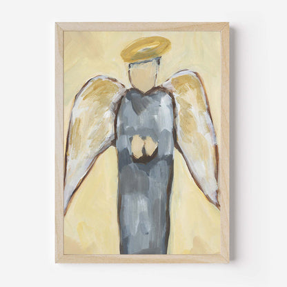 Rustic Angel Painting - Jetty Home