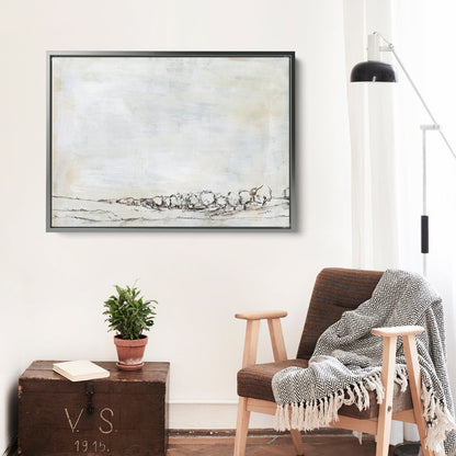 8"x10" / Canvas / Antique Silver
