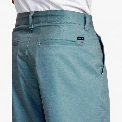 Rvca Mens Balance Hybrid Shorts Duck Blue | Rvca