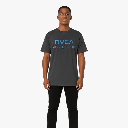 Rvca Mens Va Rvca Way Short Sleeve Tee Off Black | Rvca