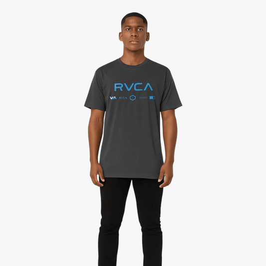 Rvca Mens Va Rvca Way Short Sleeve Tee Off Black | Rvca
