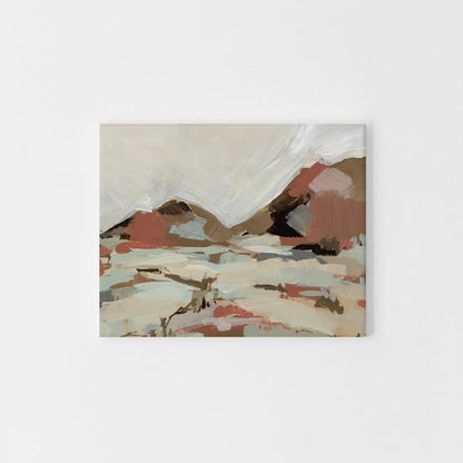 Sagebush Desert Vista Neutral Painting Western Wall Art Print or Canvas - Jetty Home
