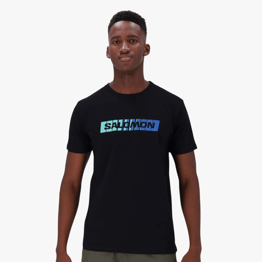 Salomon Mens Bold Short Sleeve Tee Black | Salomon