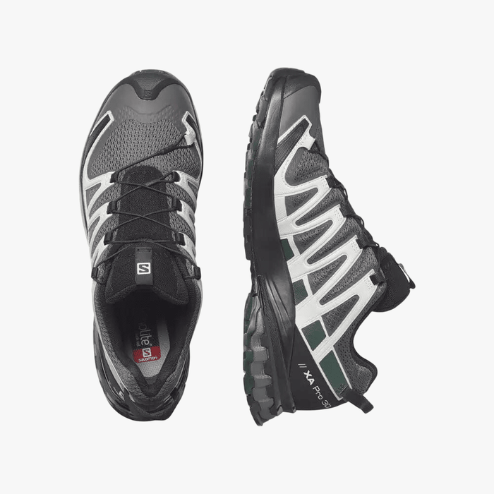 Salomon Mens Xa Pro 3D V8 Sneaker Magnet Lunar Rock Scarab | Salomon