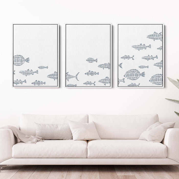 8"x10" / Canvas Set / White