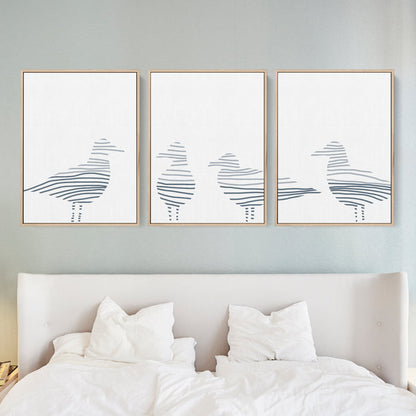 8"x10" / Canvas Set / Natural Wood