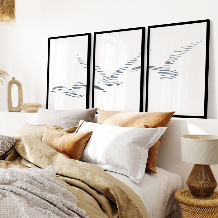 5"x7" / Art Print Set / Black