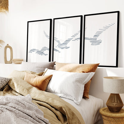 5"x7" / Art Print Set / Black