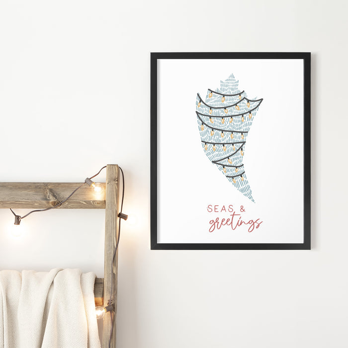 Seas and Greetings - Art Print or Canvas - Jetty Home
