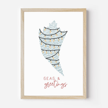 Seas and Greetings - Art Print or Canvas - Jetty Home