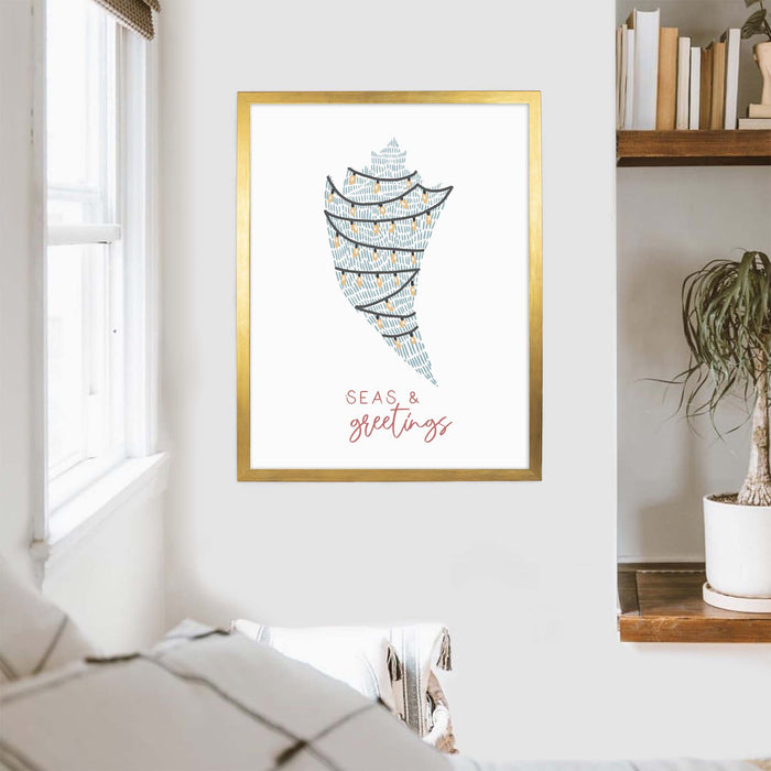 5"x7" / Art Print / Antique Gold