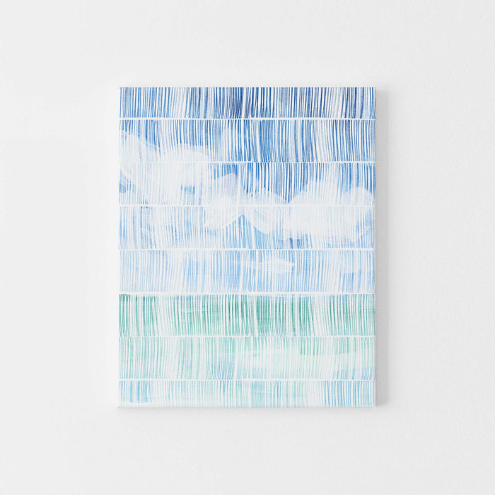 Modern Minimalist Coastal Seascape Wall Art Print or Canvas - Jetty Home