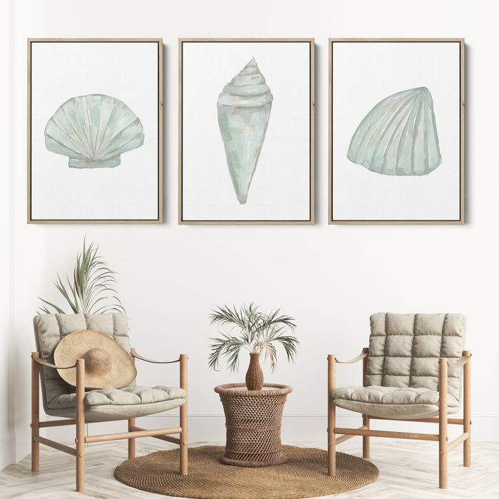 8"x10" / Canvas Set / Natural Wood