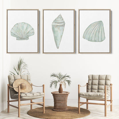 8"x10" / Canvas Set / Natural Wood