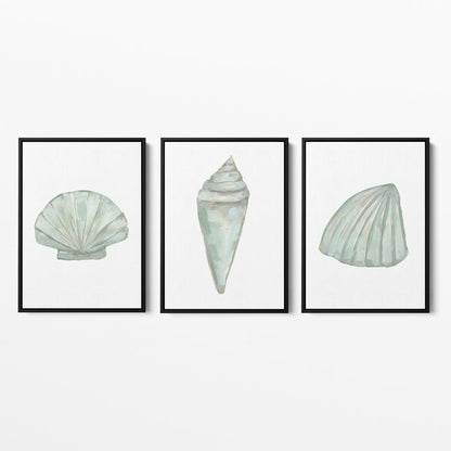 Seashell Trio, No. 1 - Set of 3 - Jetty Home
