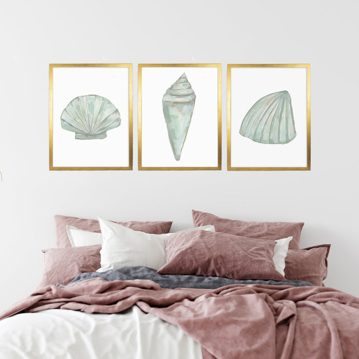 Seashell Trio, No. 1 - Set of 3 - Jetty Home