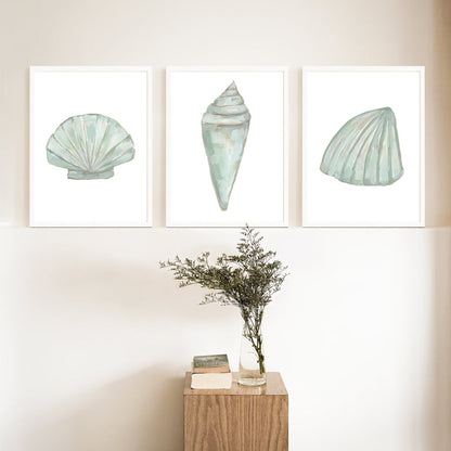 5"x7" / Art Print Set / White